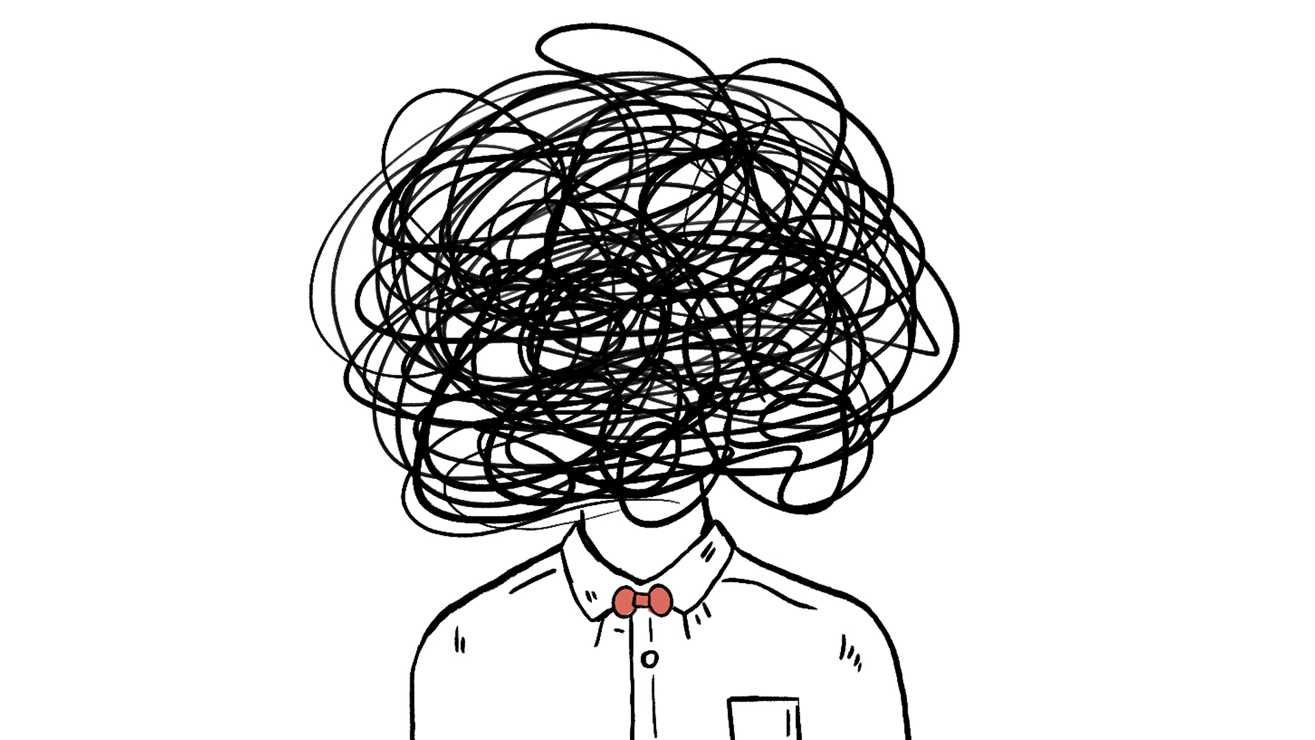 Stress person