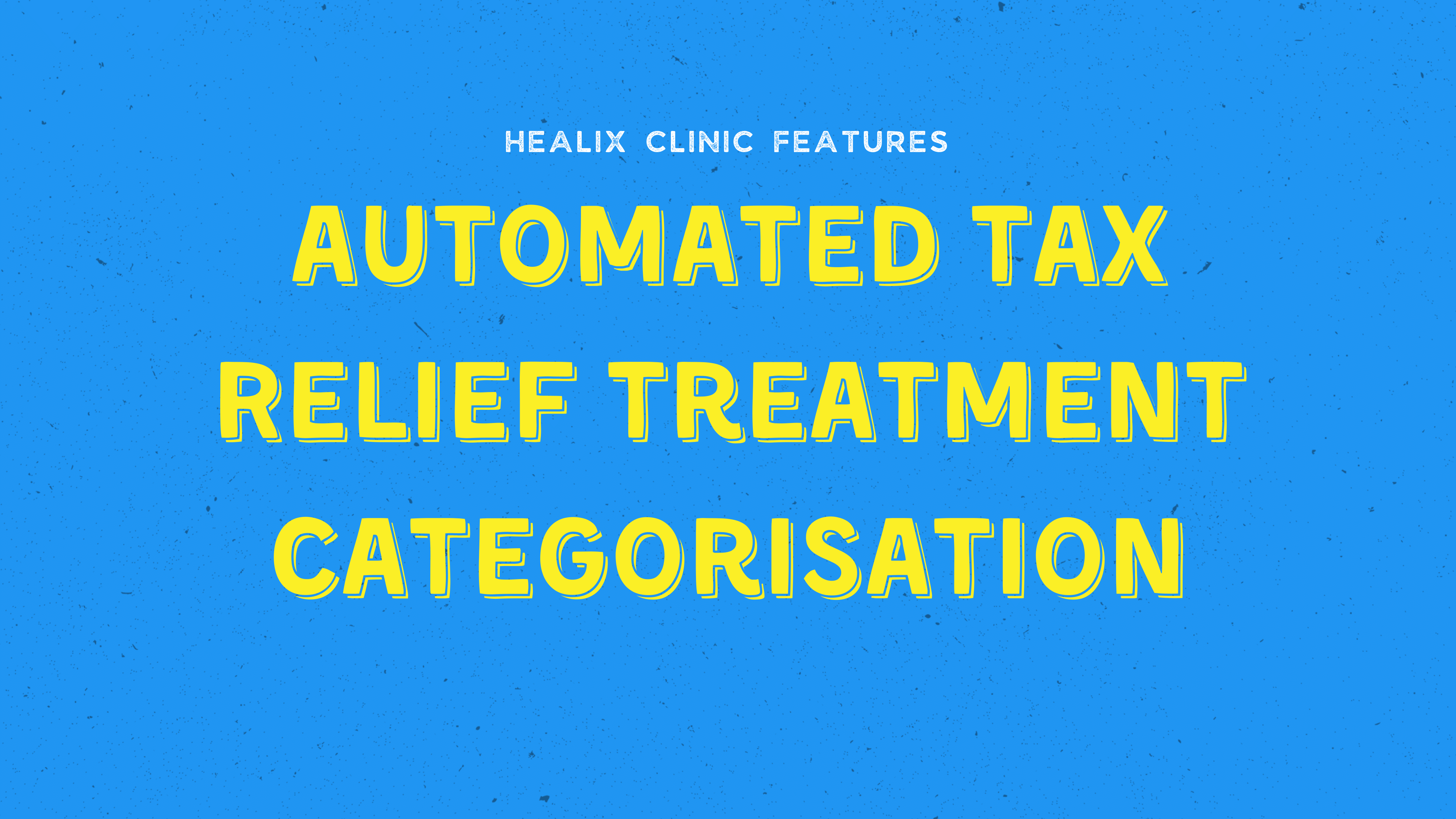 Automated Tax Relief Categorisation