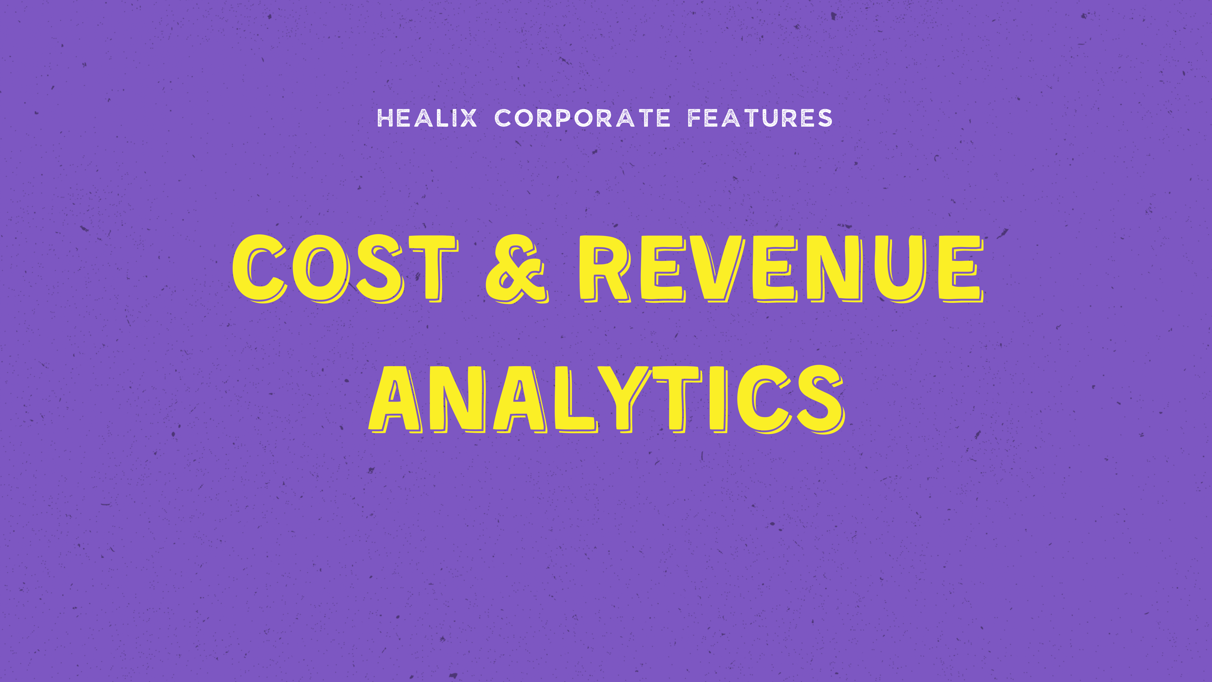 Cost & Revenue Analytics