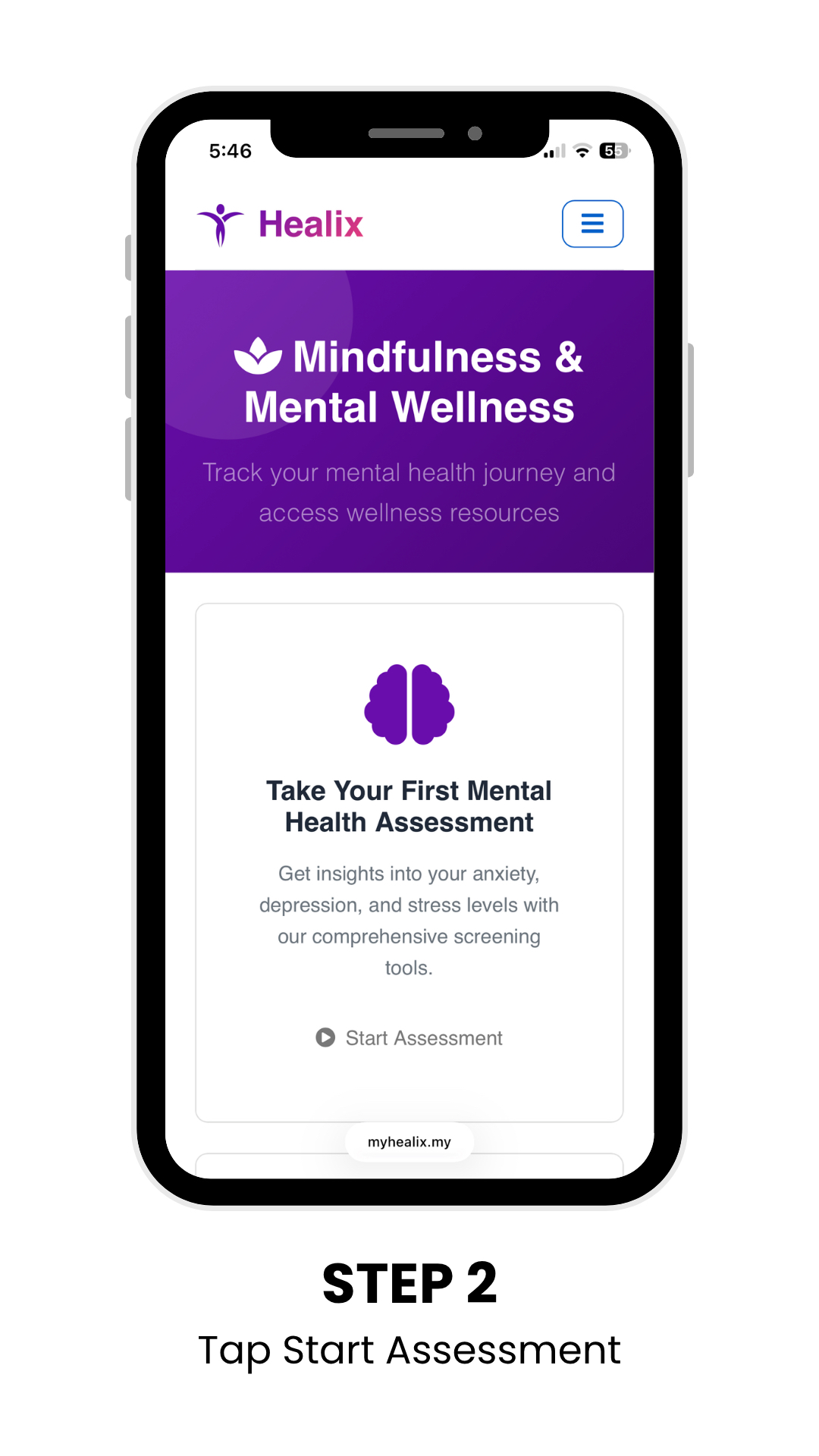 Step 2 — Get personalised insights