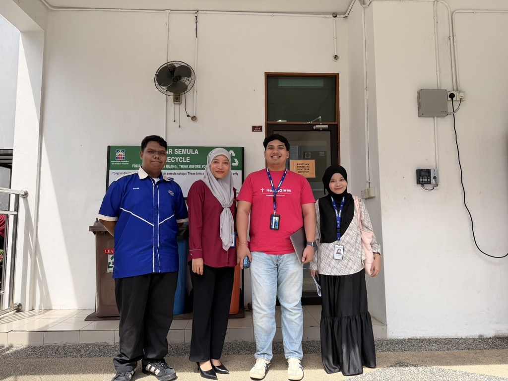 With the KPTM team during HealixFit-related collaboration and programme activities.